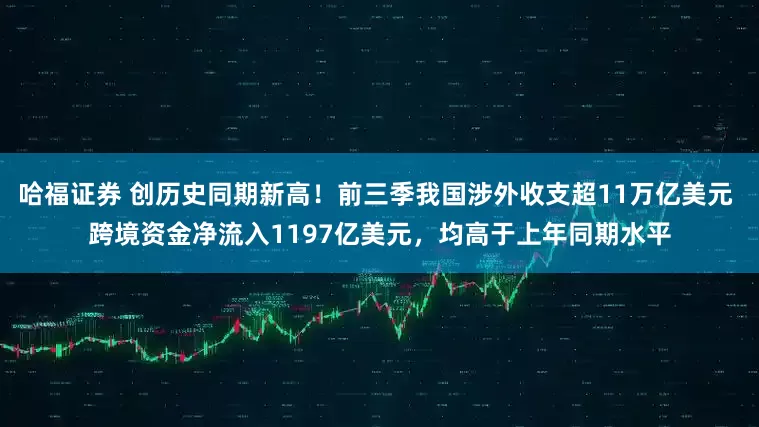哈福证券 创历史同期新高！前三季我国涉外收支超11万亿美元 跨境资金净流入1197亿美元，均高于上年同期水平
